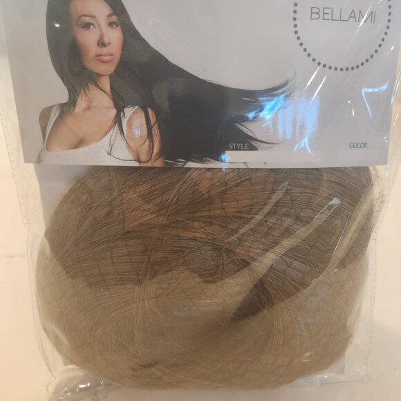 Bellami Faux Wrap Ponytail Ash Brown 20" - Picture 2 of 2